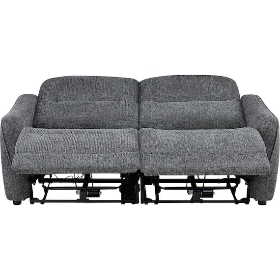 3人掛け電動リクライニングソファ 布張りタイプ (HE02 DGY) 12枚目画像