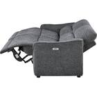 3人掛け電動リクライニングソファ 布張りタイプ (HE02 DGY) 13枚目画像