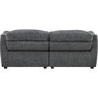 3人掛け電動リクライニングソファ 布張りタイプ (HE02 DGY) 14枚目画像