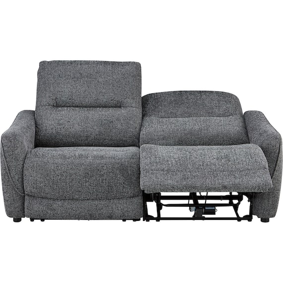 3人掛け電動リクライニングソファ 布張りタイプ (HE02 DGY) 16枚目画像