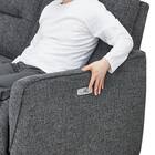 3人掛け電動リクライニングソファ 布張りタイプ (HE02 DGY) 21枚目画像