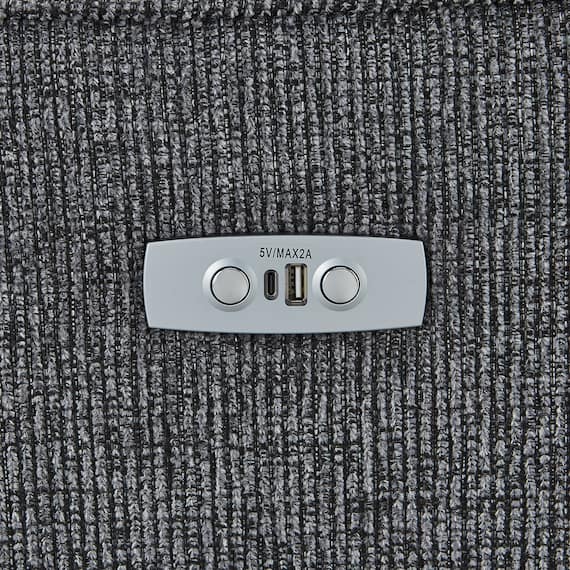 3人掛け電動リクライニングソファ 布張りタイプ (HE02 DGY) 23枚目画像