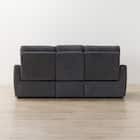 2人掛け電動リクライニングソファ+アームレスセット 布張りタイプ(HE02 DGY) 7枚目画像