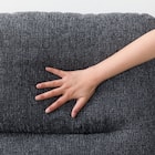 2人掛け電動リクライニングソファ+アームレスセット 布張りタイプ(HE02 DGY) 8枚目画像