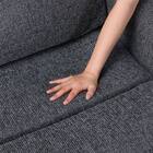 2人掛け電動リクライニングソファ 布張りタイプ (HE02 DGY) 16枚目画像