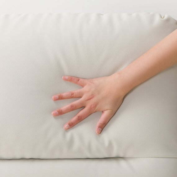 傷・汚れに強い合成皮革 2人掛け電動リクライニングソファ+アームレスセット(HE02 NS IV) 9枚目画像