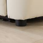 傷・汚れに強い合成皮革 2人掛け電動リクライニングソファ＋アームレスセット(HE02 NS IV) 11枚目画像