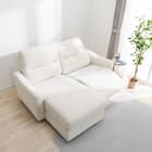 傷・汚れに強い 3人掛け片側電動リクライニングカウチソファ 合皮タイプ (HE02 Nシールド 右カウチ IV) 10枚目画像