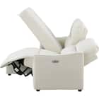 傷・汚れに強い 3人掛け片側電動リクライニングカウチソファ 合皮タイプ (HE02 Nシールド 右カウチ IV) 19枚目画像