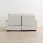 傷・汚れに強い 3人掛け片側電動リクライニングカウチソファ 合皮タイプ (HE02 Nシールド 右カウチ IV) 21枚目画像