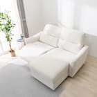 傷・汚れに強い 3人掛け片側電動リクライニングカウチソファ 合皮タイプ (HE02 Nシールド 左カウチ IV) 10枚目画像