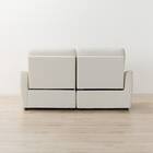 傷・汚れに強い 3人掛け片側電動リクライニングカウチソファ 合皮タイプ (HE02 Nシールド 左カウチ IV) 21枚目画像