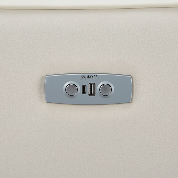 傷・汚れに強い 3人掛け片側電動リクライニングカウチソファ 合皮タイプ (HE02 Nシールド 左カウチ IV) 24枚目画像