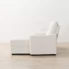 傷・汚れに強い 2人掛け片側電動リクライニングカウチソファ 合皮タイプ (HE02 Nシールド 左カウチ IV) 16枚目画像