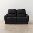 傷・汚れに強い 2人掛け電動リクライニングソファ 合皮タイプ (HE02 Nシールド BK) 11枚目画像