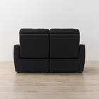 傷・汚れに強い 2人掛け電動リクライニングソファ 合皮タイプ (HE02 Nシールド BK) 15枚目画像