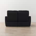 傷・汚れに強い 2人掛け電動リクライニングソファ 合皮タイプ (HE02 Nシールド BK) 15枚目画像