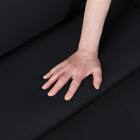 傷・汚れに強い 2人掛け電動リクライニングソファ 合皮タイプ (HE02 Nシールド BK) 18枚目画像