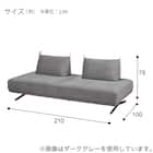 マルチソファ 布張りタイプ (SC01 DBR) 16枚目画像