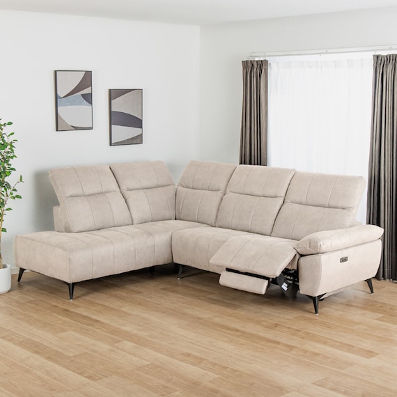 電動リクライニングコーナーソファ 布張りタイプ(ボンド 右コーナー IV)【島忠ホームズ商品】 1枚目画像