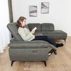 電動リクライニングコーナーソファ 布張りタイプ(ボンド 右コーナー IV)【島忠ホームズ商品】 14枚目画像