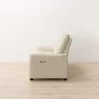 【2モーター】傷・汚れに強い 3人掛け電動リクライニングソファ テーブル付き 合皮タイプ (Nビリーバ3 Nシールド BE) 17枚目画像