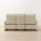 【2モーター】傷・汚れに強い 3人掛け電動リクライニングソファ テーブル付き 合皮タイプ (Nビリーバ3 Nシールド BE) 18枚目画像