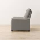 【2モーター】傷・汚れに強い 1人掛け電動リクライニングソファ 合皮タイプ (Nビリーバ3 Nシールド GY) 12枚目画像