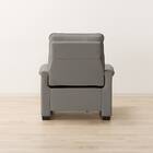 【2モーター】傷・汚れに強い 1人掛け電動リクライニングソファ 合皮タイプ (Nビリーバ3 Nシールド GY) 13枚目画像