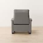 【2モーター】傷・汚れに強い 1人掛け電動リクライニングソファ 合皮タイプ (Nビリーバ3 Nシールド GY) 13枚目画像