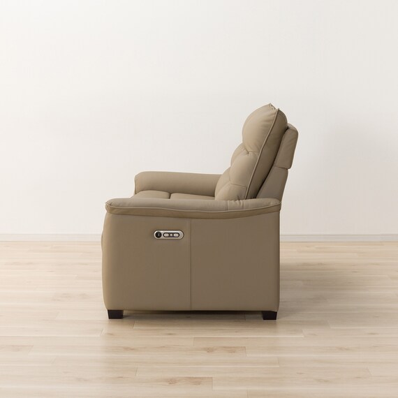 【2モーター】2人掛け電動リクライニングソファ 本革(一部合成皮革)タイプ (Nビリーバ3 MO) 12枚目画像