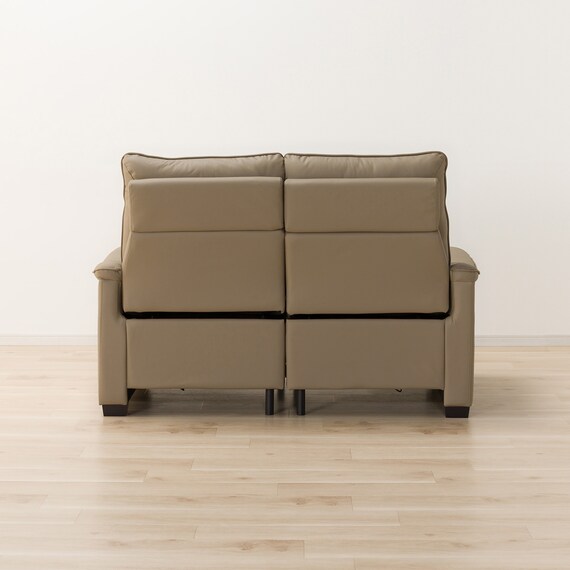 【2モーター】2人掛け電動リクライニングソファ 本革(一部合成皮革)タイプ (Nビリーバ3 MO) 13枚目画像