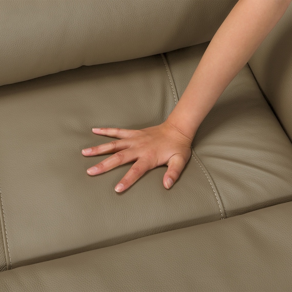 【2モーター】2人掛け電動リクライニングソファ 本革(一部合成皮革)タイプ (Nビリーバ3 MO) 17枚目画像