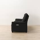 【2モーター】3人掛け電動リクライニングソファ テーブル付き 本革(一部合成皮革)タイプ (Nビリーバ3 本革/一部合成皮革 BK) 17枚目画像