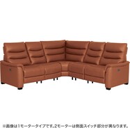 コーナーソファセット 2モーター電動リクライニング(Nビリーバ3 厚革)