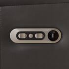 【2モーター】3人掛け電動リクライニングソファ テーブル付き 厚革(一部合成皮革)タイプ (Nビリーバ3 DGY) 16枚目画像