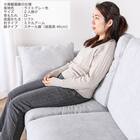 2人掛けソファ 布張りタイプ(SS01 L/S/MA/STL B-LGY)【島忠ホームズ商品】 16枚目画像