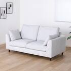 2人掛けソファ 布張りタイプ(L/S/MA/MBR SS01 B-LGY)【島忠ホームズ商品】 1枚目画像