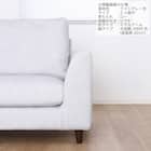 2人掛けソファ 布張りタイプ(L/S/MA/MBR SS01 B-LGY)【島忠ホームズ商品】 4枚目画像