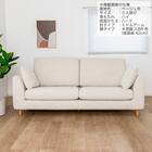 3人掛けソファ 布張りタイプ(SS01 H/H/MA/LBR A-BE)【島忠ホームズ商品】 8枚目画像