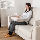 3人掛けソファ 布張りタイプ(SS01 H/H/MA/LBR A-BE)【島忠ホームズ商品】 9枚目画像