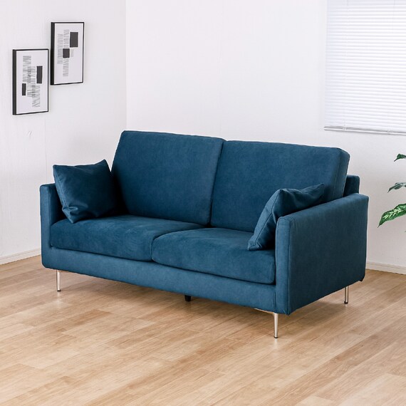 3人掛けソファ 布張りタイプ(SS01 L/H/SA/STL B-DBL)【島忠ホームズ商品】 1枚目画像