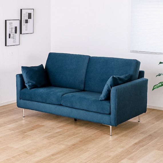 3人掛けソファ 布張りタイプ(SS01 L/H/SA/STL B-DBL)【島忠ホームズ商品】 1枚目画像