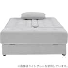 収納付きソファベッドセット 布張りタイプ (DJ14 ポルスタ付き DGY) 6枚目画像