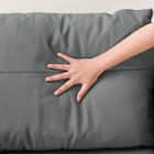 2人掛け 布・本革リバーシブルカウチソファ (ES01 GY) 12枚目画像