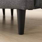 2人掛け 布・本革リバーシブルカウチソファ (ES01 GY) 14枚目画像