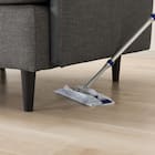 2人掛け 布・本革リバーシブルカウチソファ (ES01 GY) 15枚目画像