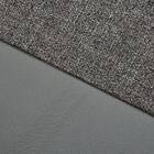 2人掛け 布・本革リバーシブルカウチソファ (ES01 GY) 16枚目画像