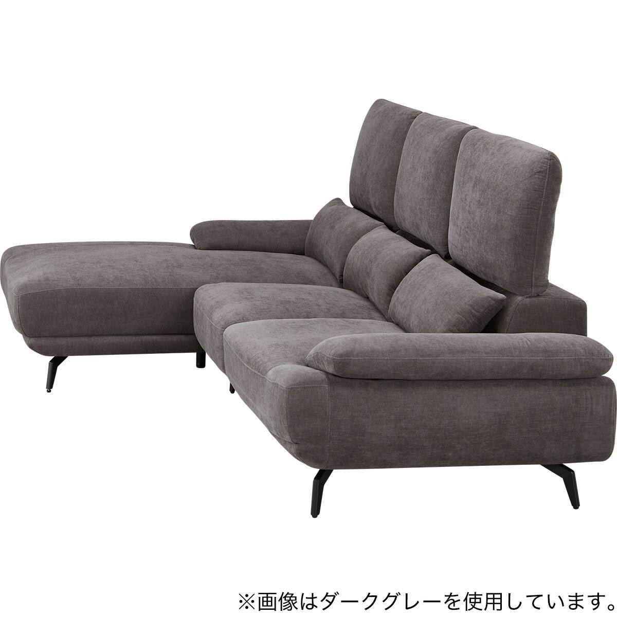 L型カウチソファ 布張りタイプ(SV06 RC LGY) | ニトリネット【公式