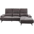 L型カウチソファ 布張りタイプ(SV06 LC DGY) 2枚目画像